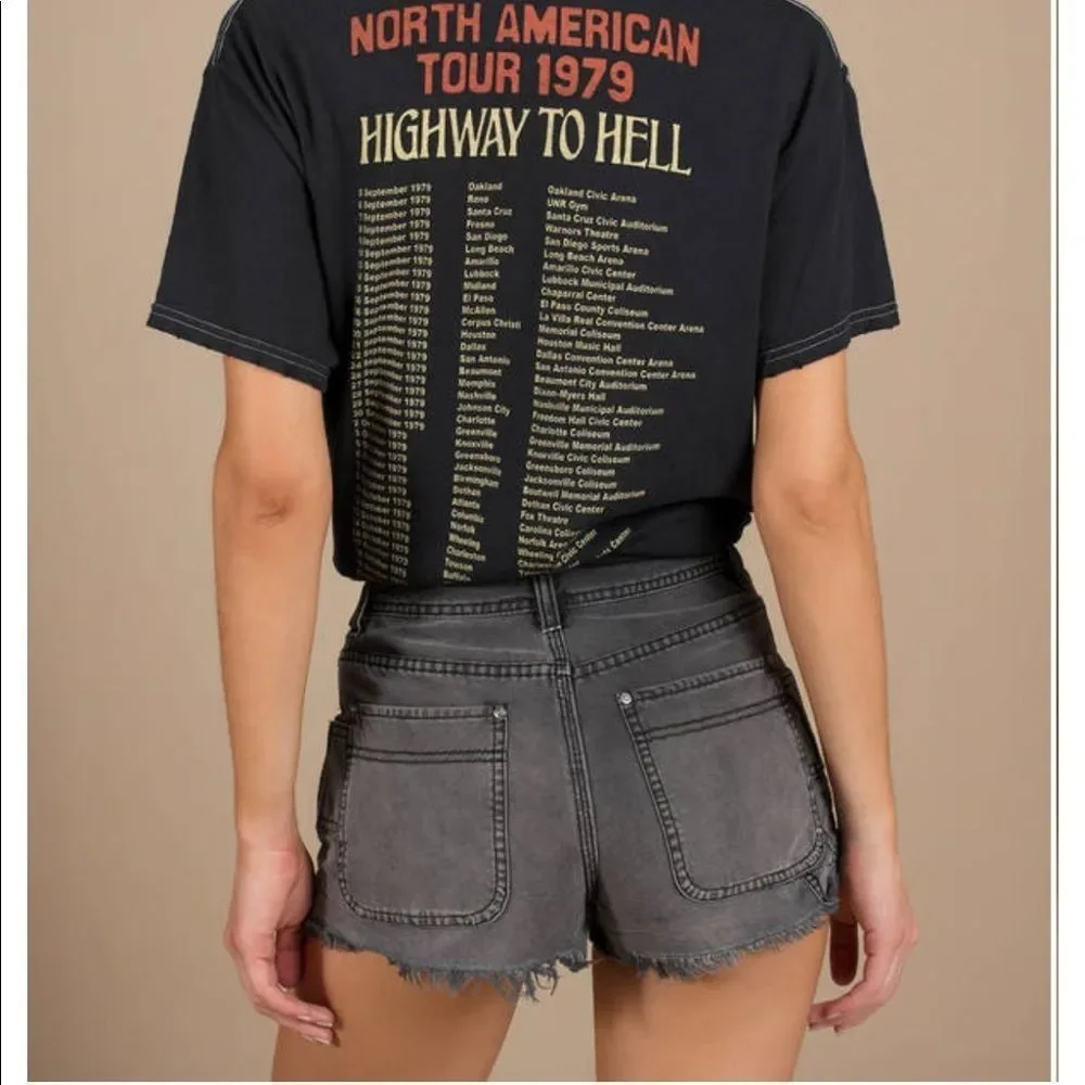Free People Get Far Out cutoff shorts, 6, NWT - Picture 4 of 4